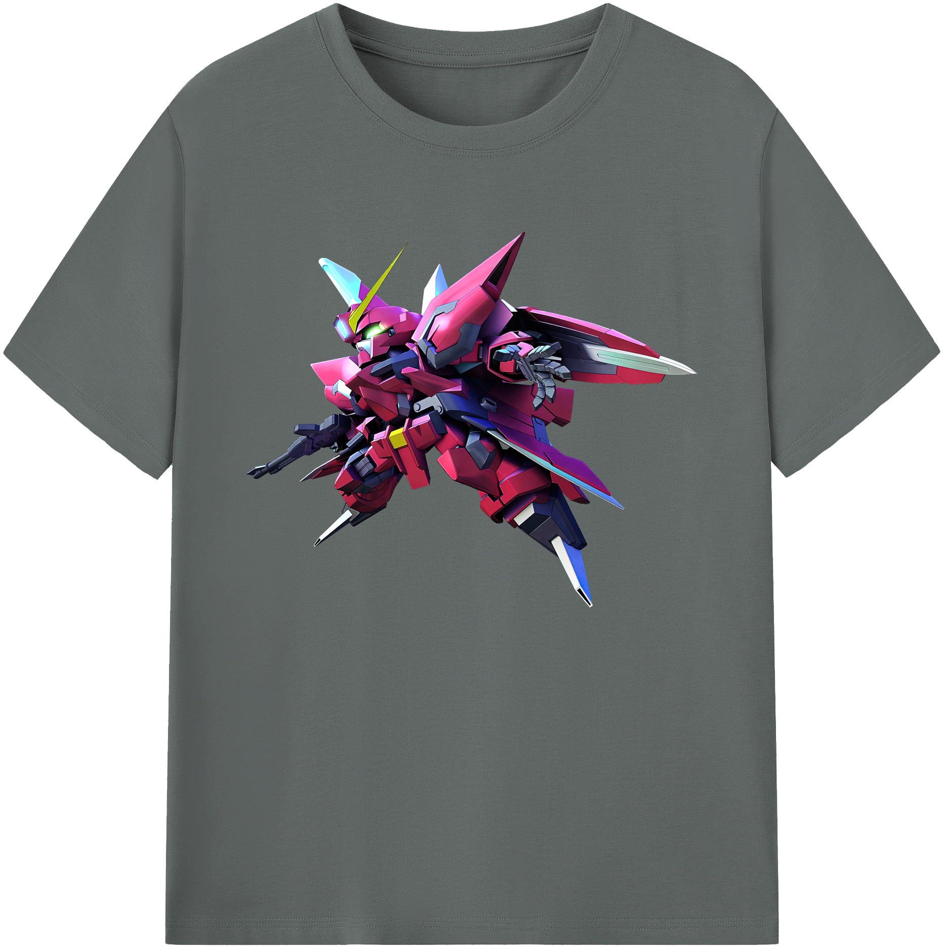 （画像用） 機動戦士ガンダム Mobile Suit Gundam 綿100％ メンズ半袖Tシャツ｜肌触りやわらか＆通気性